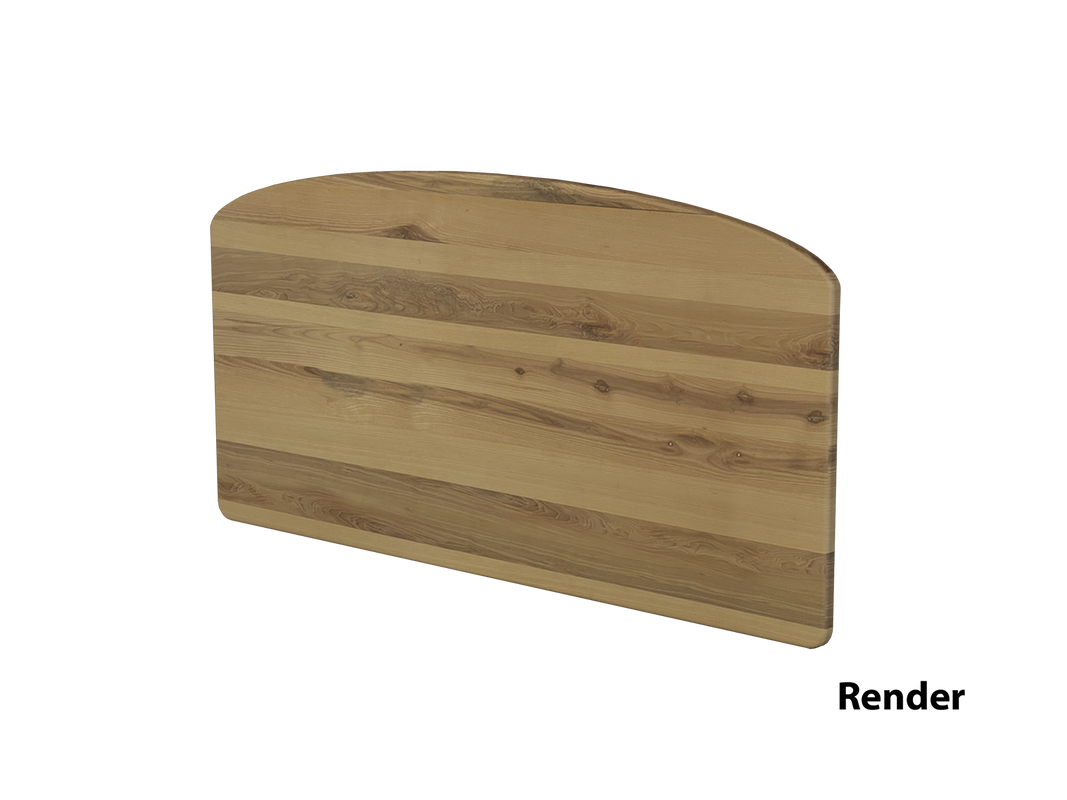 testiera letto in vero legno ecologico