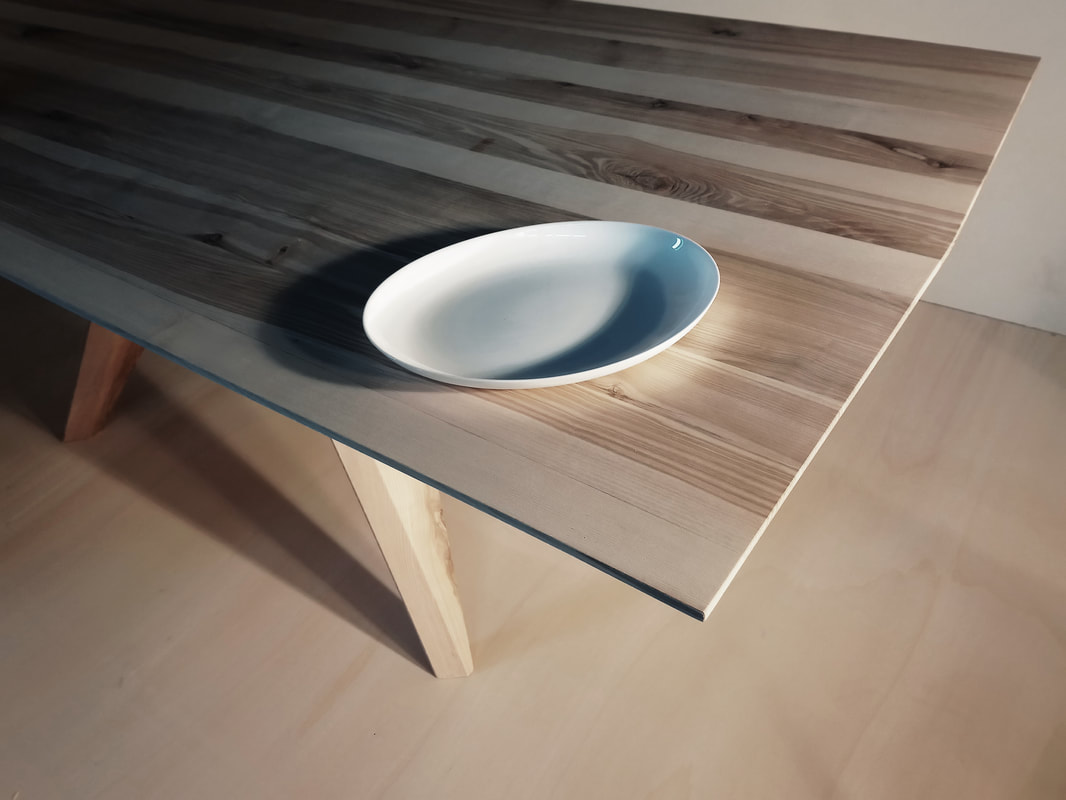 Woodever Design - Tavolo in legno massello ecologico